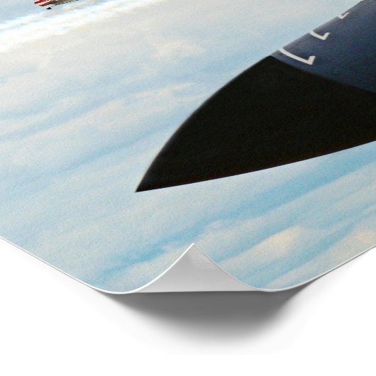 B-1爆撃機・第二次世界大戦の戦闘機 ポスター (角)