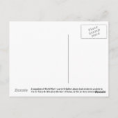 B-1爆撃機・第二次世界大戦の戦闘機 ポストカード (裏面)