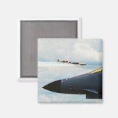 B-1爆撃機・第二次世界大戦の戦闘機 マグネット (正面/裏面)