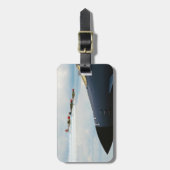 B-1爆撃機・第二次世界大戦の戦闘機 ラゲッジタグ (正面縦)