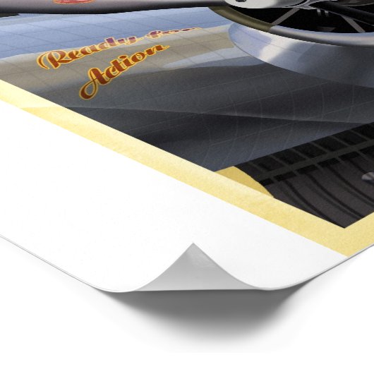 B-17ガール ポスター (角)