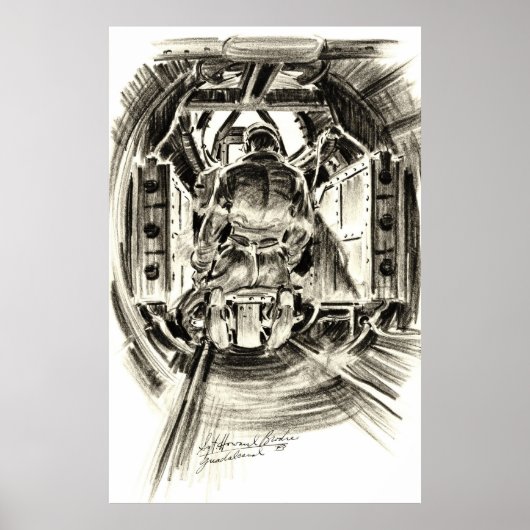 B-17テールガンナー1943 ポスター (正面)