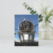 B-17ボンバルディアのアリゾナ上空の座席 ポストカード (スタンド正面)