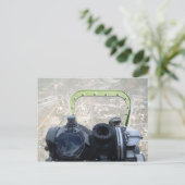 B-17ボンバルディアのアリゾナ上空の座席 ポストカード (スタンド正面)