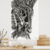 B-17ラジオガンナー1942 ポスター (キッチン)