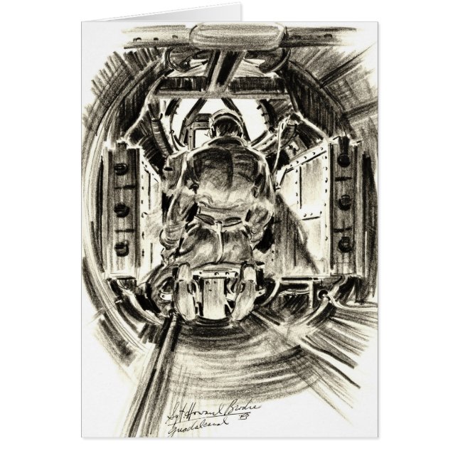 B-17尾射撃手1943年 (正面)