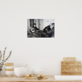 B-17爆撃機のパイロット遊ズカード ポスター (キッチン)