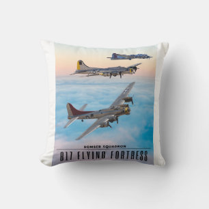 B-17要塞飛んでいる爆撃隊 クッション
