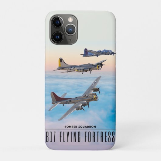 B-17要塞飛んでいる爆撃隊 Case-Mate iPhoneケース (裏)