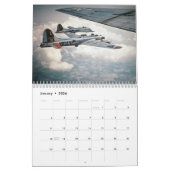 B-17要塞飛んでいる カレンダー (1月 2026)