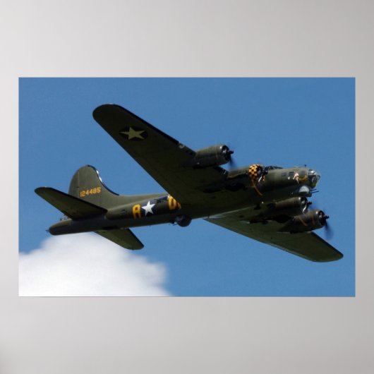 B-17要塞飛んでいる ポスター (正面)