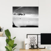 B-17要塞飛んでいる ポスター (ホームオフィス)