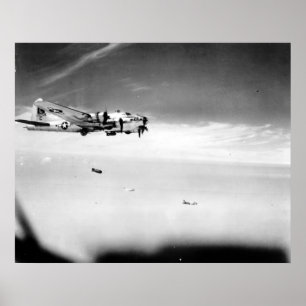 B-17要塞飛んでいる ポスター