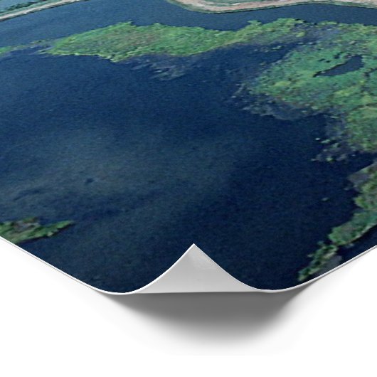 B-17要塞飛んでいる ポスター (角)