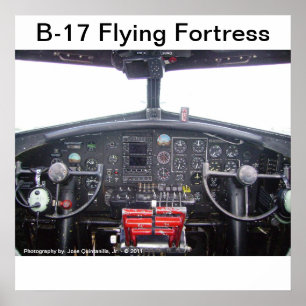 B-17要塞飛んでいる – ポスター