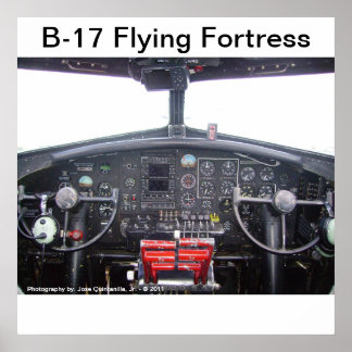 B-17要塞飛んでいる – ポスター