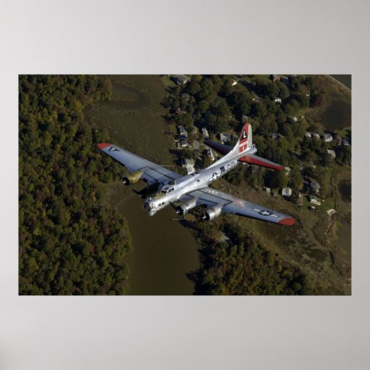 B-17要塞飛んでいる ポスター (正面)