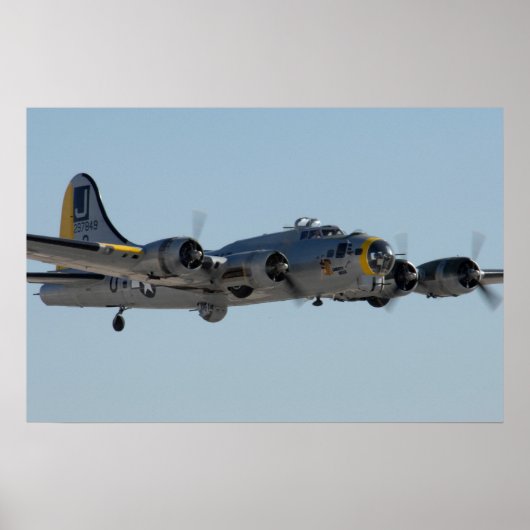 B-17要塞飛んでいる ポスター (正面)