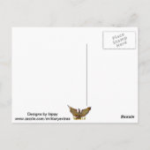 B-17要塞飛んでいる ポストカード (裏面)