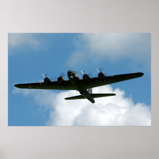 B-17飛んでいるな要塞 ポスター (正面)