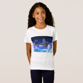 B-17飛んでいるな要塞 Tシャツ (正面フル)