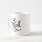 B-17飛んでいる要塞 コーヒーマグカップ (正面左)
