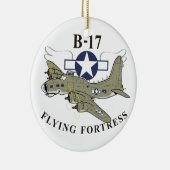 B-17飛んでいる要塞 セラミックオーナメント (右)