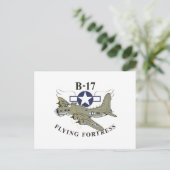 B-17飛んでいる要塞 ポストカード (スタンド正面)