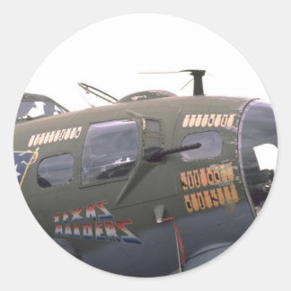B-17鼻アート ラウンドシール
