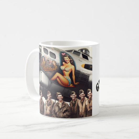 B-17 コーヒーマグカップ (正面左)