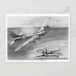 (B-17)要塞飛んでいる(Fortress) ポストカード