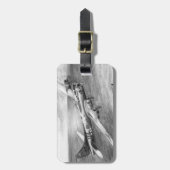 (B-17)要塞飛んでいる(Fortress) ラゲッジタグ (正面縦)