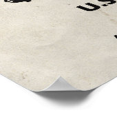 B-17 Flying Fortress Airplane Poster ポスター (角)