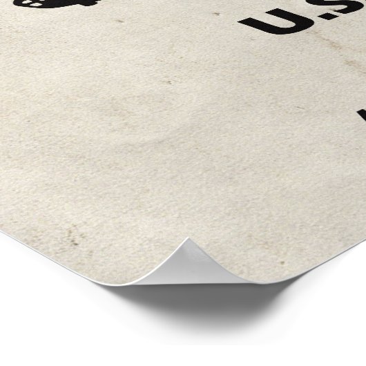 B-17 Flying Fortress Airplane Poster ポスター (角)