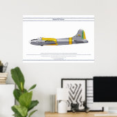B-17Gブラジル1 ポスター (ホームオフィス)