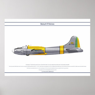 B-17Gブラジル1 ポスター
