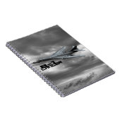 B-1 Lancerフォトノートブック(80ページB&W) ノートブック (右側)