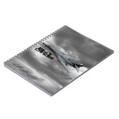 B-1 Lancerフォトノートブック(80ページB&W) ノートブック (左側)
