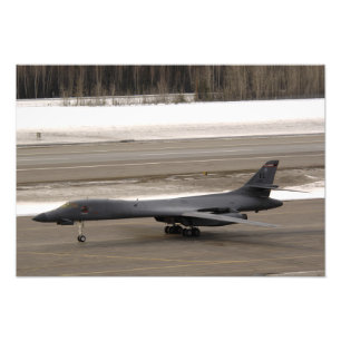 B-1Bの槍騎兵は危険な状態を行います フォトプリント