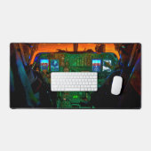 B-1Bランサーコックピット デスクマット (キーボード&マウス)