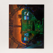 B-1Bランサーコックピット(16x20インチ) ジグソーパズル (縦)