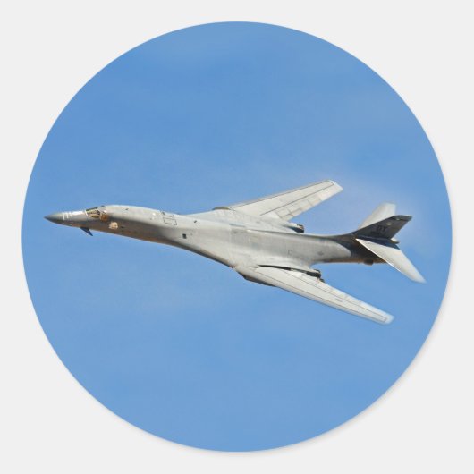 B-1Bランサーボンバーウィングススイープ ラウンドシール (正面)