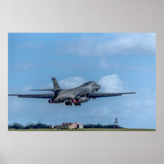 B-1Bランサー航空機 ポスター