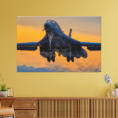 B-1Bランサー40x60 キャンバスプリント (インサイチュ (リビング))