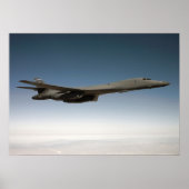 B-1B Lancer Aircraft ポスター (正面)