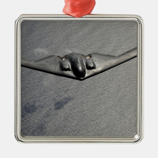 B-2の霊が太平洋の海を飛ぶ メタルオーナメント (正面)