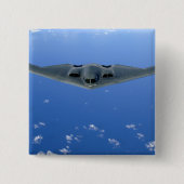 B-2の霊が空を舞い上がる 缶バッジ (正面)