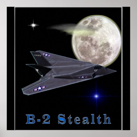 B-2ステルスボマーポスター ポスター (正面)