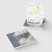 B-2スピリットステルスボマーメーカー ストーンコースター (横)