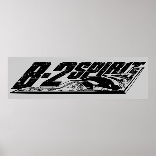 B-2スピリットプリント ポスター (正面)